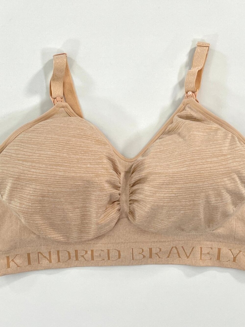 KINDRED BRAVELY XL Busty E-H Sublime Hands-Free Pumping & Nursing Bra in Pink